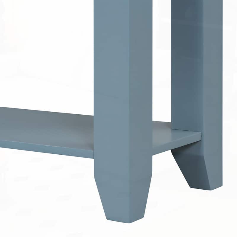 Entryway Console Table with Three Storage Drawers,