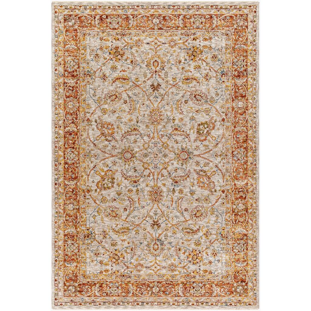 Livabliss Transitional Mona Lisa Medallion Area Rug