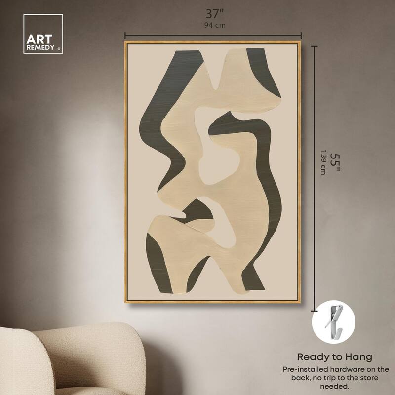 Shapes of Sage I Canvas by Art Remedy
