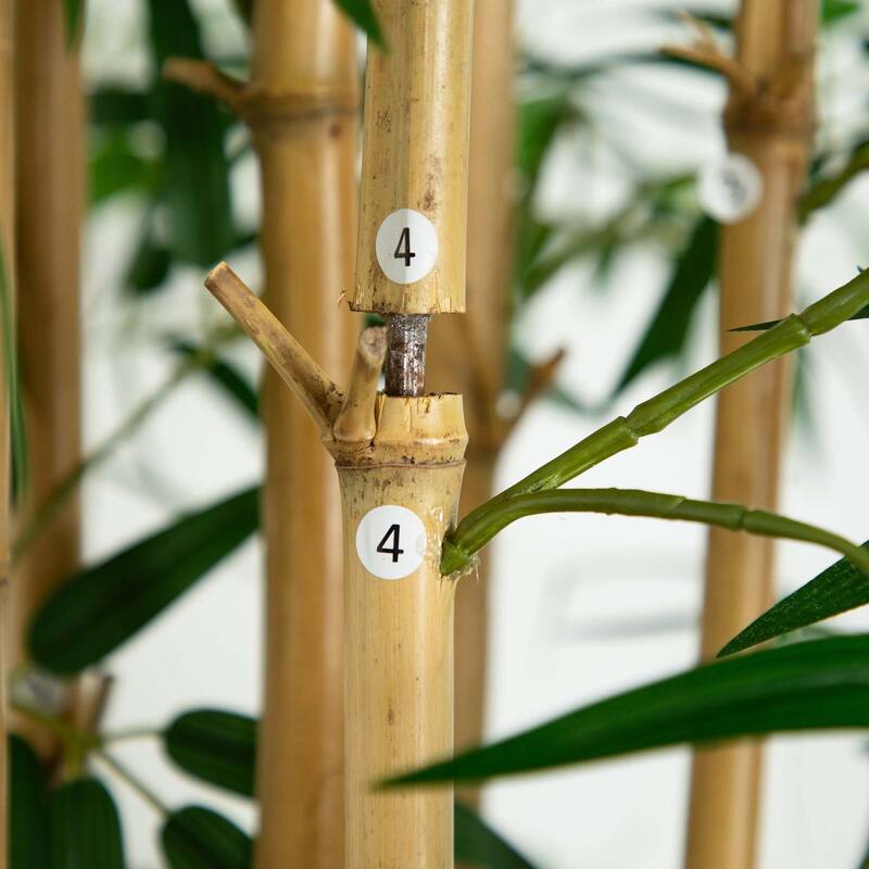 Artificial Potted Bamboo Tree - 12' - Green