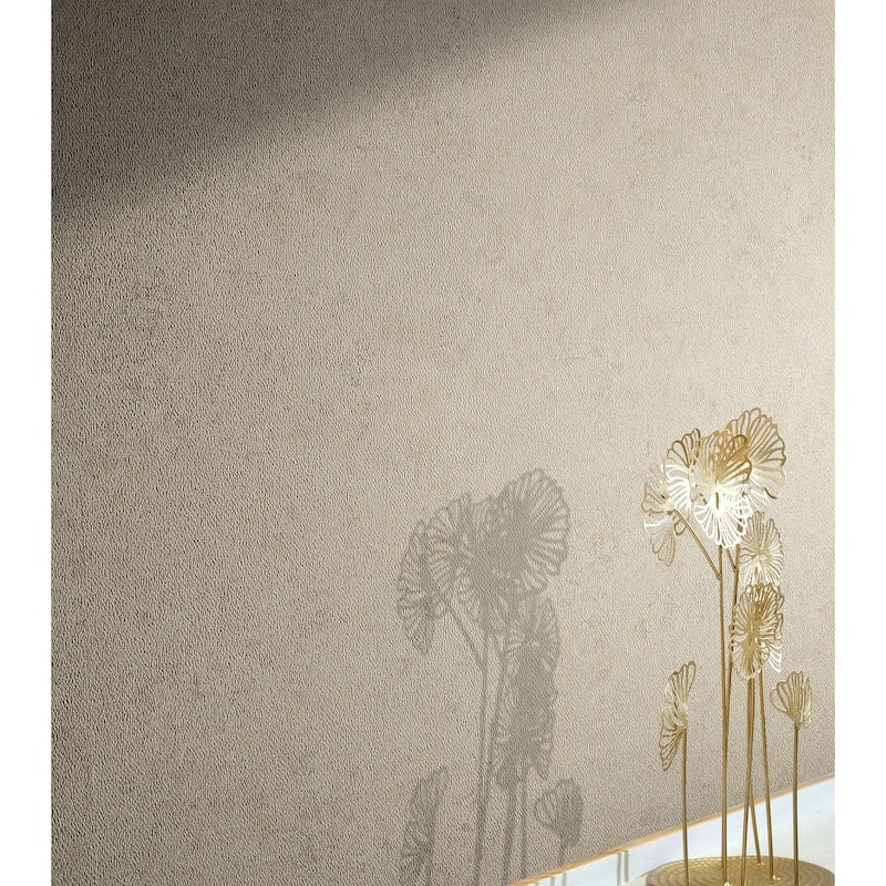 Galerie Wallcoverings Earth Collection Textured Arid Concrete Wallpaper Roll
