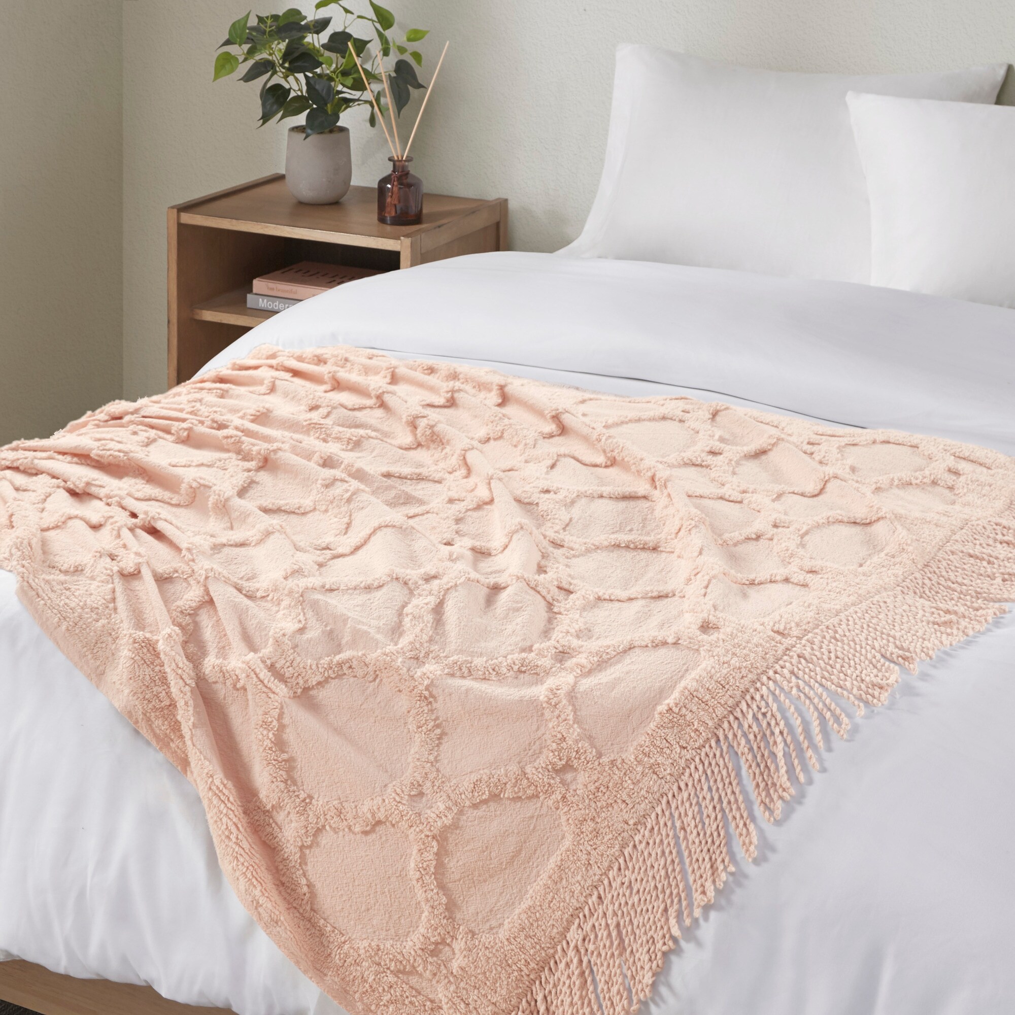 Emily chenille throw bedspread best sale