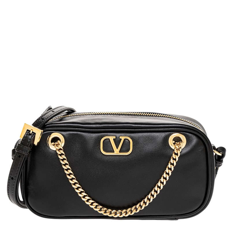 Valentino Vlogo Signature Mini Bag - Black