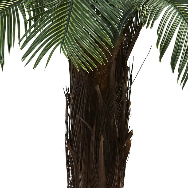 4ft Contemporary Tree Decor - Indoor Outdoor Artificial Plant, Chic Modern Design - 4ft.