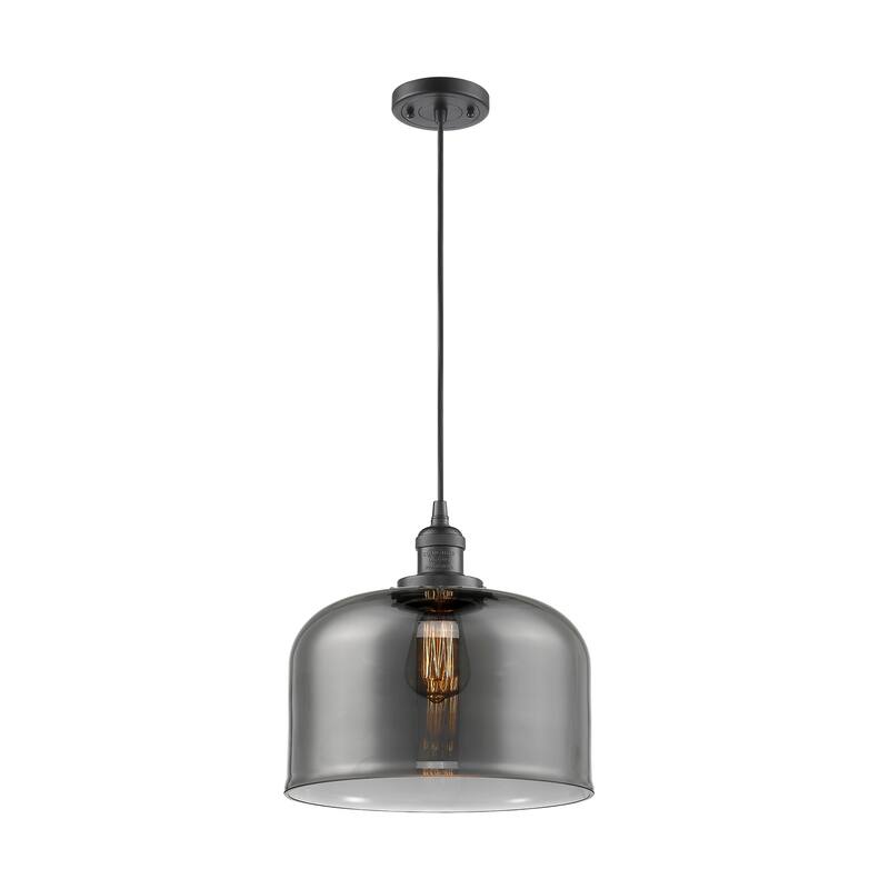 Innovations Lighting Franklin Restoration Bell - 1 Light 12" Cord Hung Mini Pendant