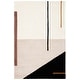 preview thumbnail 13 of 17, SAFAVIEH Handmade Fifth Avenue Siety Mid-Century Modern Wool Rug 2' x 3' - Ivory/Black - Rectangle