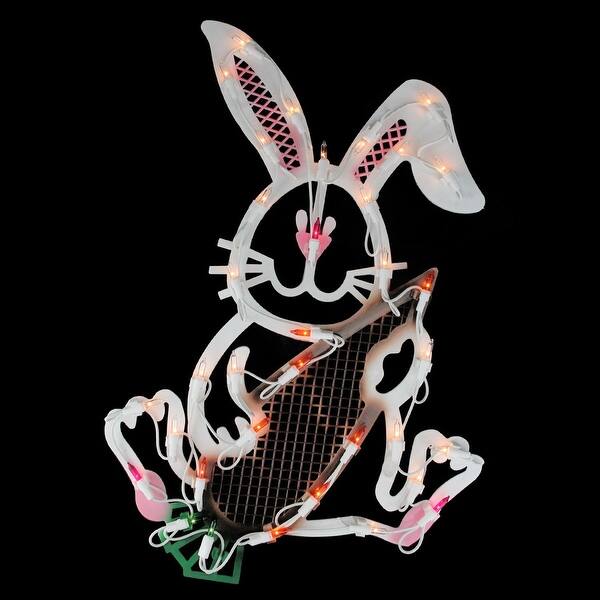 Shop 18 Lighted Easter Bunny Rabbit Spring Window Silhouette