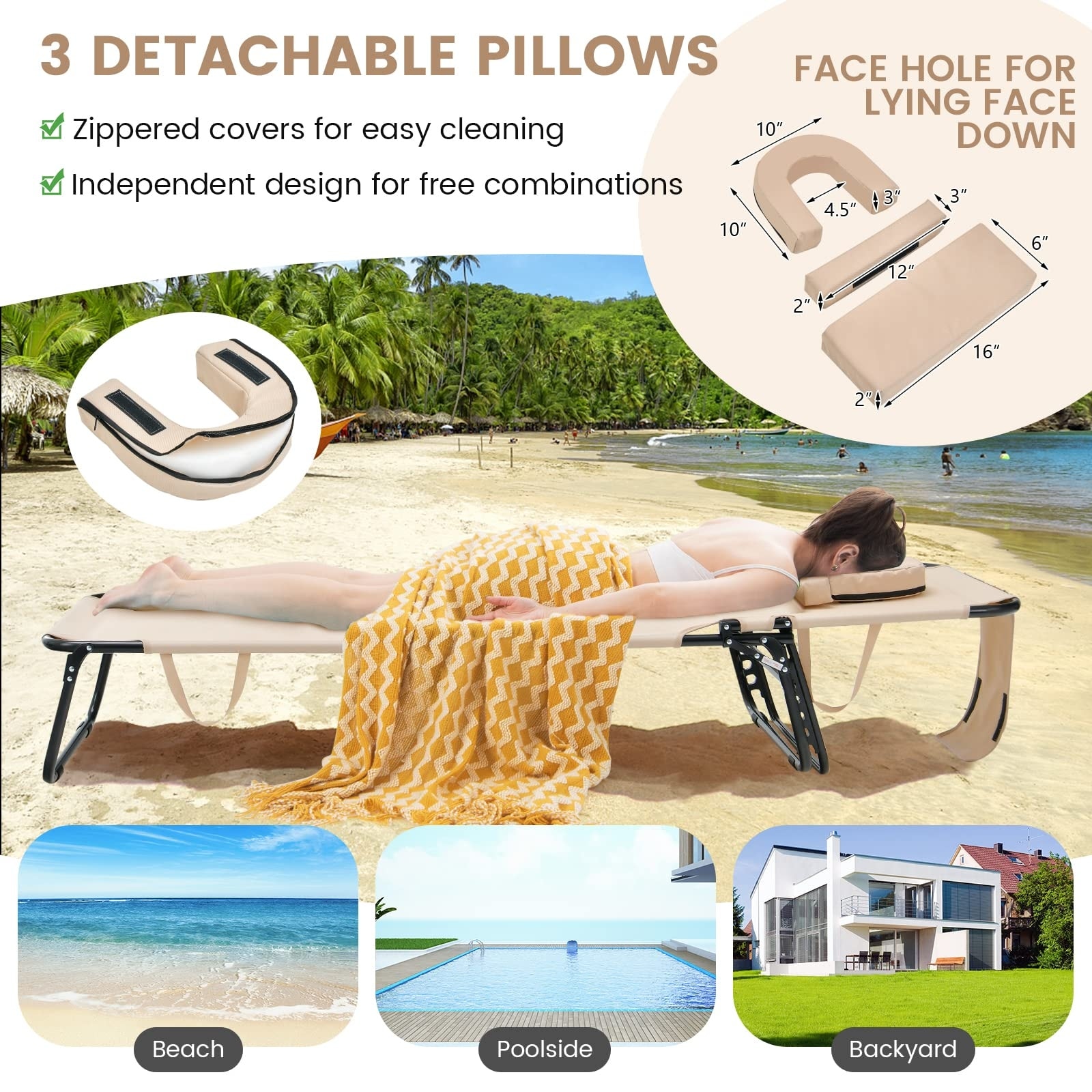 Layout chairs best sale for tanning