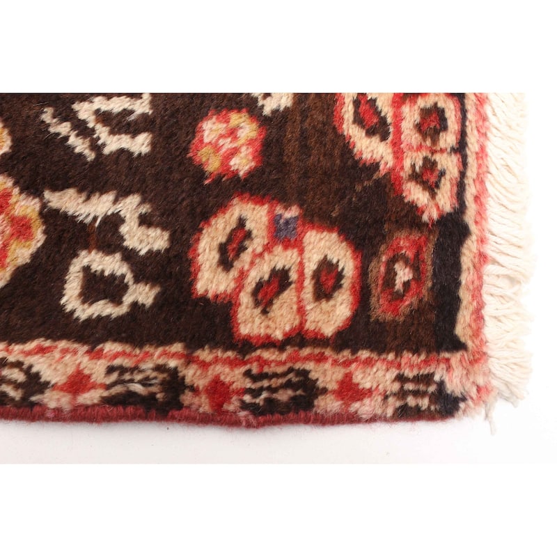 ECARPETGALLERY Hand-knotted Anadol Brown Wool Rug - 3'5 x 4'9