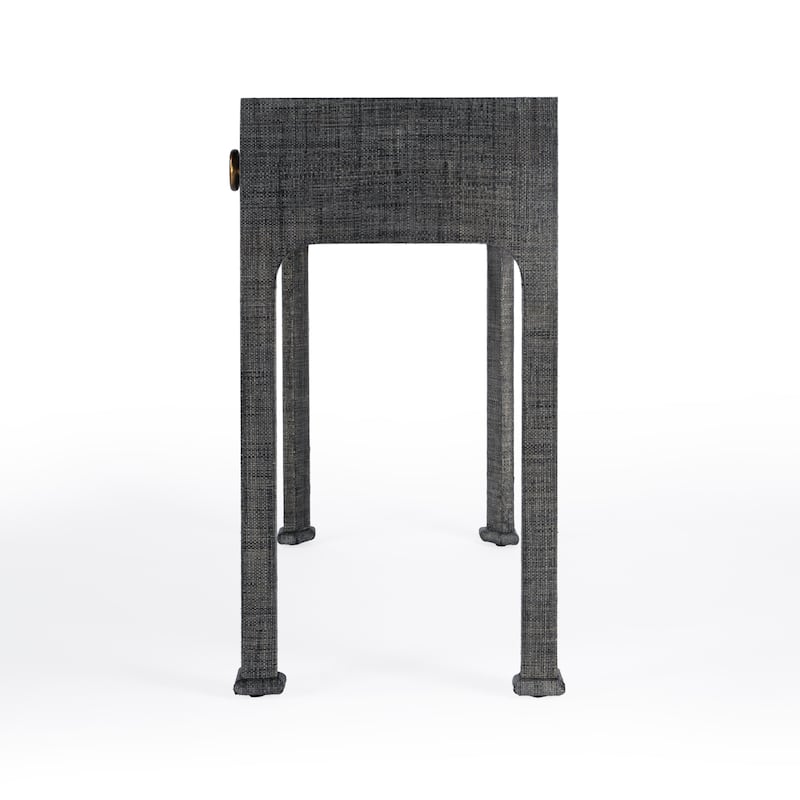 Chatham Raffia 1-Drawer Console Table