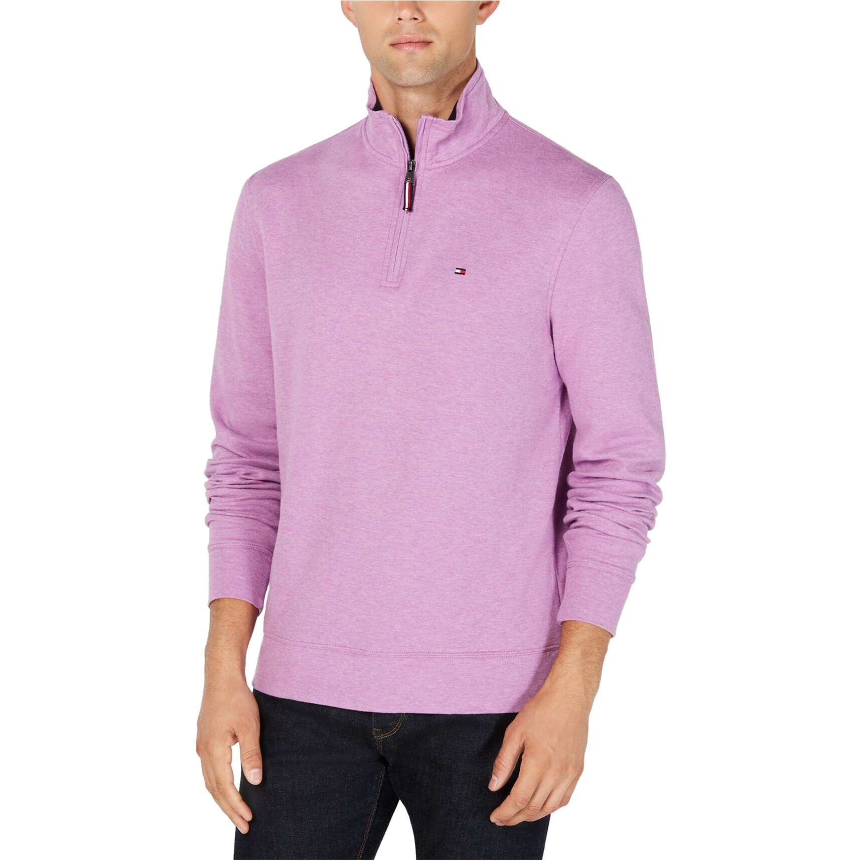 tommy hilfiger purple sweater