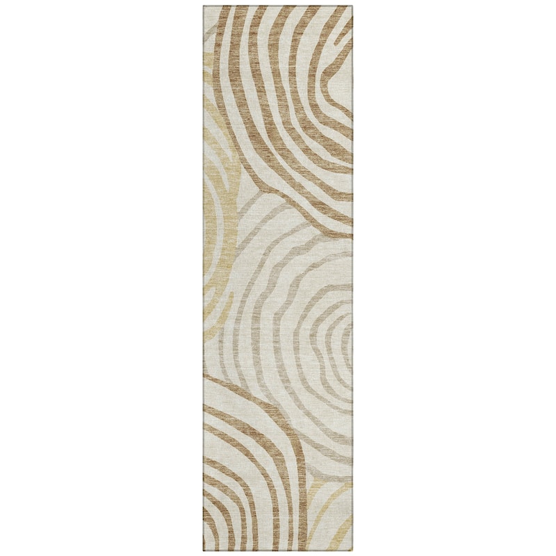 Machine Washable Indoor/ Outdoor Chantille Contemporary Dimensions Rug