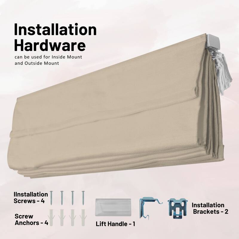 CHICOLOGY Cordless Roman Shades, Privacy Window Blinds for Home