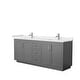 preview thumbnail 30 of 114, Miranda Double Vanity Set, Cultured Marble Top, No Mirror