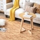 preview thumbnail 3 of 8, Gymax 12 Pieces EVA Foam Floor Interlocking Tile Mat w/ Natural Wood