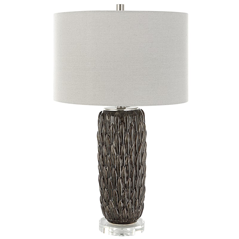 Uttermost Nettle Textured Table Lamp - 26.5 x 15.5 x 15.5