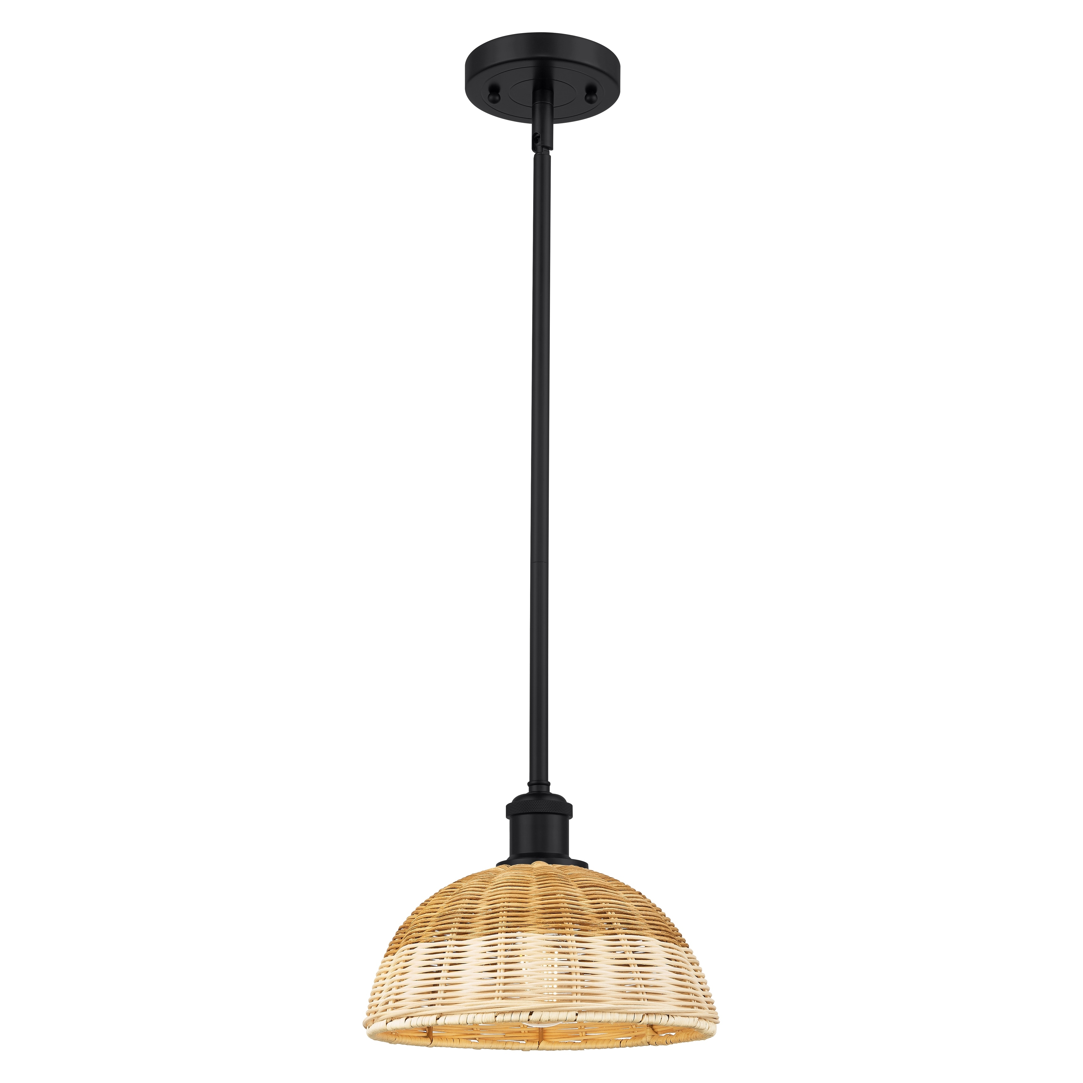 Innovations Lighting Endless Possibilities Ballston - Bristol Natural II - 1 Light 9" Stem Hung Mini Pendant