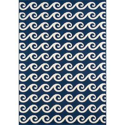 Momeni Baja Waves Indoor Outdoor Rug