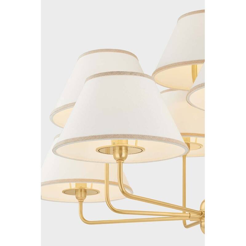 Hudson Valley Lighting 7409 Durland 9 Light 41" Wide Chandelier with
