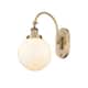 Option Brushed Brass / Matte White