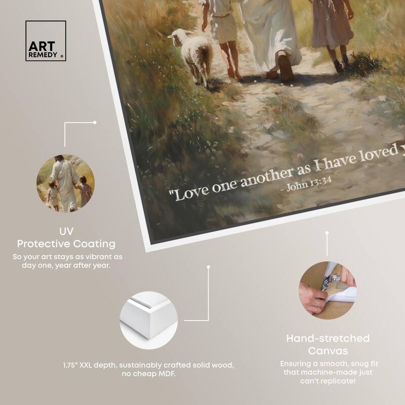 As I Have Loved You Canvas by Art Remedy