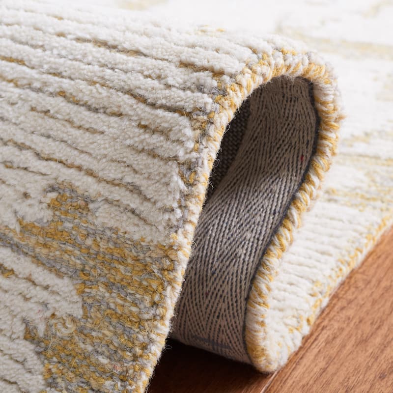 Martha Stewart by SAFAVIEH, Handmade Siun Abstract Wool Rug