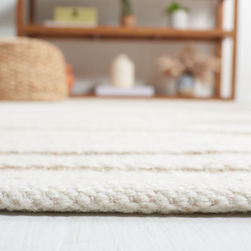 SAFAVIEH Handmade Natural Fiber Leonica Boho Rustic Farmhouse Jute