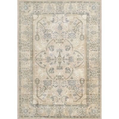Momeni Estelle Hand Loomed Wool and Viscose Traditional Area Rug