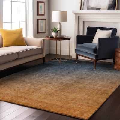 Premium Washable Super Soft Ombre Solid Mayfield Rug