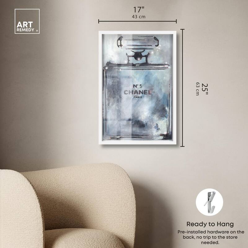 Doll Memories - Grey Perfume Shadowbox by Art Remedy