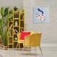 preview thumbnail 8 of 8, Stupell Purrcelin Patterned Cat Canvas Wall Art Design By Carrie Cantwell