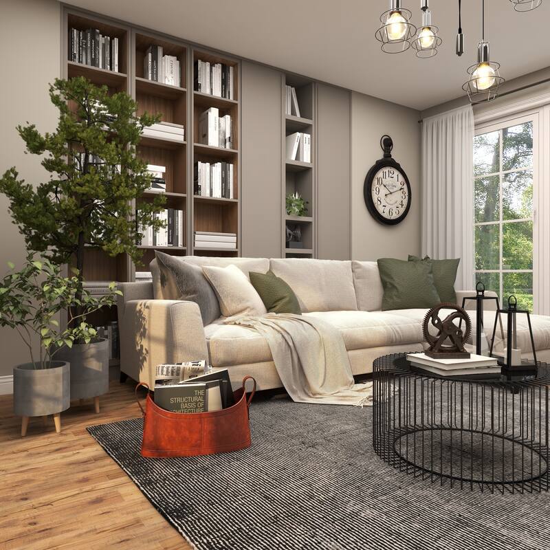 Brown Leather Handmade Box Style Single Slot Magazine Holder with Detail Stitching and Curved Handles