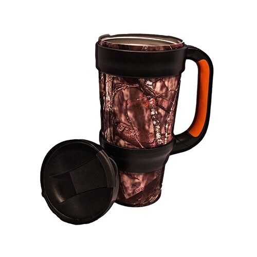 Evolution Design Big Game Travel Mossy Oak 800 ml Mug w/ Tampered Bottom