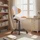 preview thumbnail 57 of 128, JJS Ergonomic Mesh Office Chair Adjustable Lumbar Support Computer Desk Chair