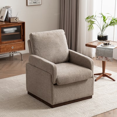 Accent Chair, Oversized Armchair, Modern Comfy Reading Chair