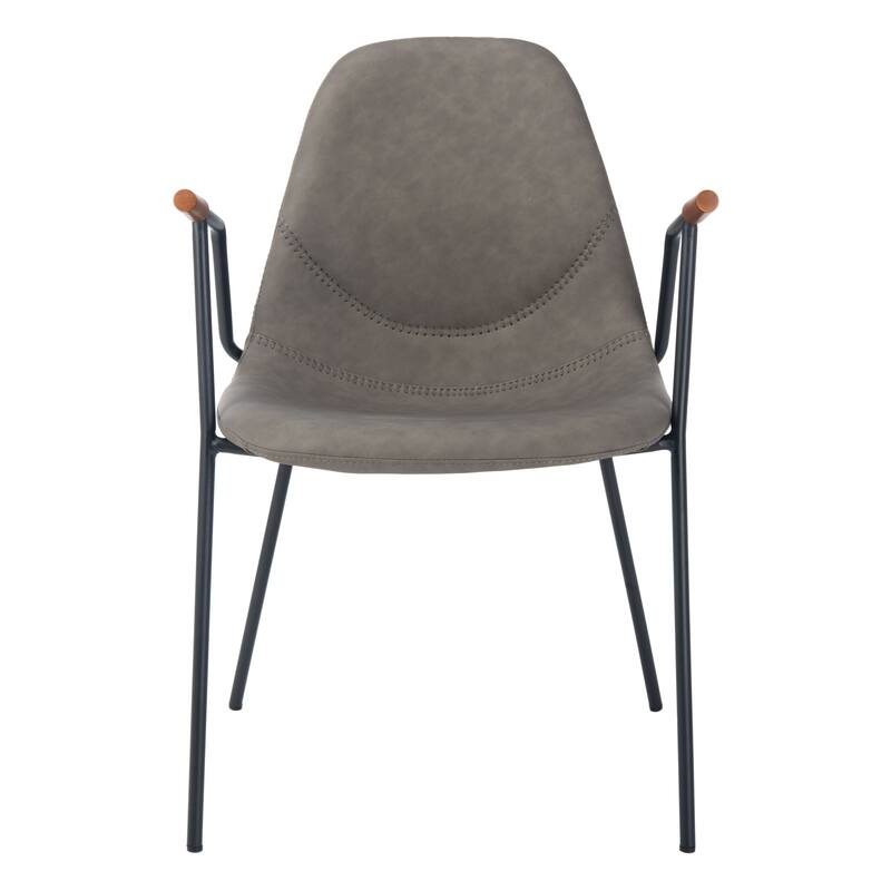 SAFAVIEH Rosalind Midcentury Dining Chair - 21" x 22.5" x 33" - 21Wx23Dx33H