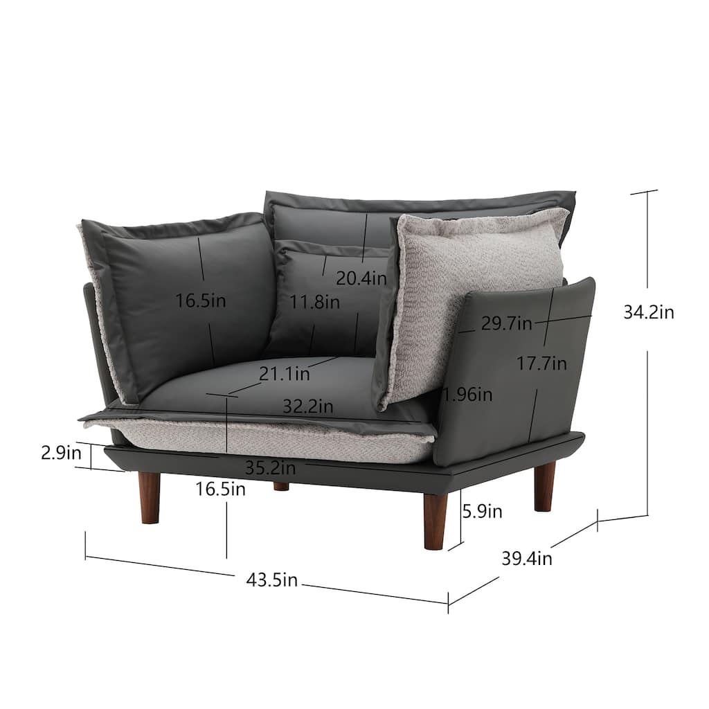 Armchair Accent Chair Single Sofa Lounge Chair