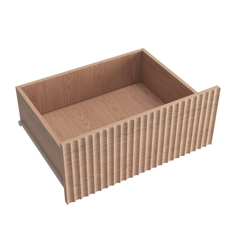 Large Floor Chest of Drawers 9 Drawer Dresser for Bedroom, Freestanding Storage Cabinet Side Table TV Stand