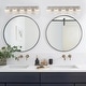 preview thumbnail 57 of 93, 2/3/4/5 Light Bathroom Vanity Light Wall Sconce with Crystal Shade