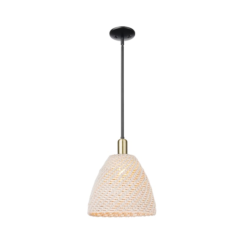 Innovations Lighting Downtown Urban - Natural Ballston Dome - 1 Light 12" Stem Hung Mini Pendant
