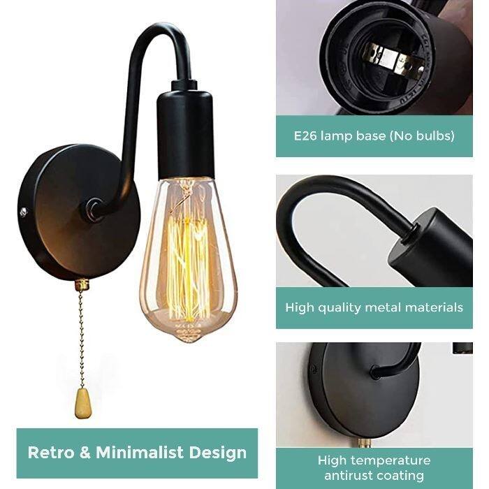 1 Pcs hallway light fixtures wall Metal sconce light Contemporary vintage light fixtures