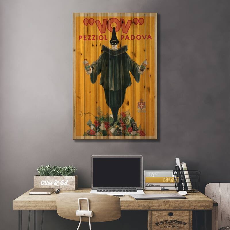Vov, 1922 Print On Wood by Leonetto Cappiello - Multi-Color