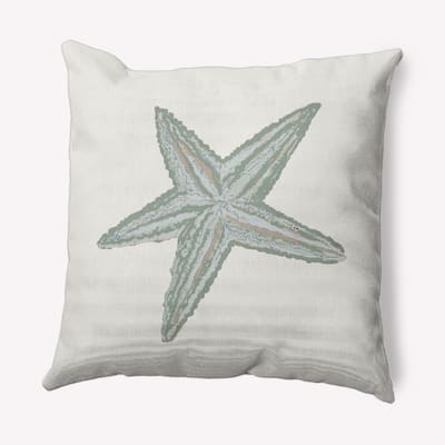 Starfish Nautical Decorative Indoor Pillow