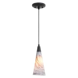 Milano Transitional Mini Pendant Ceiling Light Multi Color Art Glass