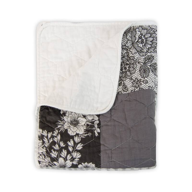 Donna Sharp Indiana Farmhouse Pieced Cotton Throw Blanket