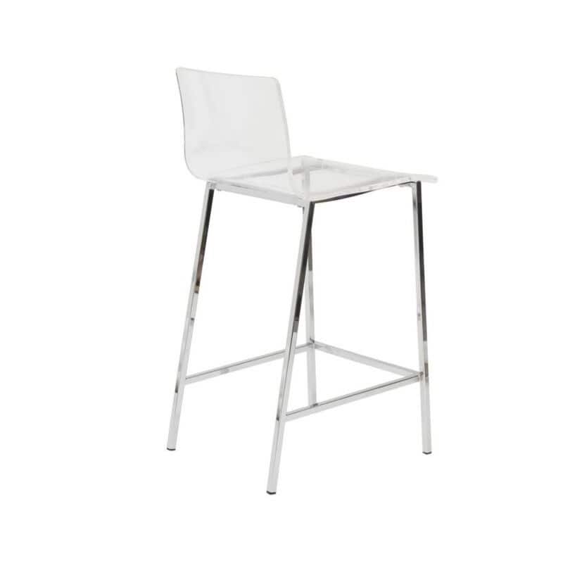 Sasha Modern Clear Transparent Stool