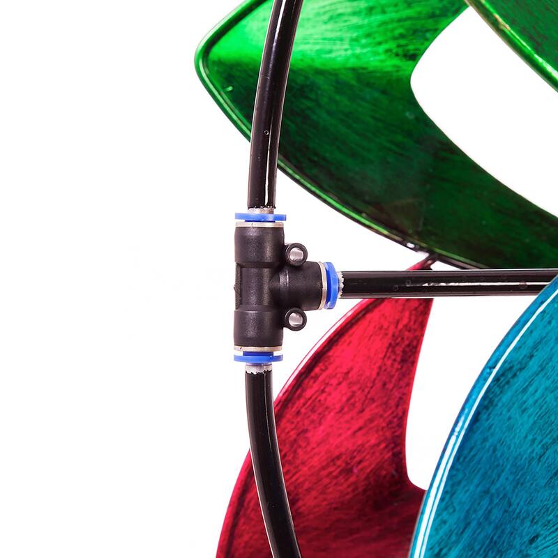 75" Multi-Color Hydro Kinetic Wind Spinner