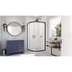 preview thumbnail 52 of 69, DreamLine Prime 38 in. x 38 in. x 74 3/4 in. Sliding Shower Enclosure and Shower Base Kit - 38" x 38"