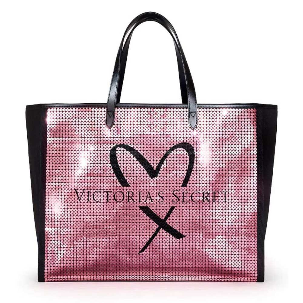 victoria's secret sequin tote bag