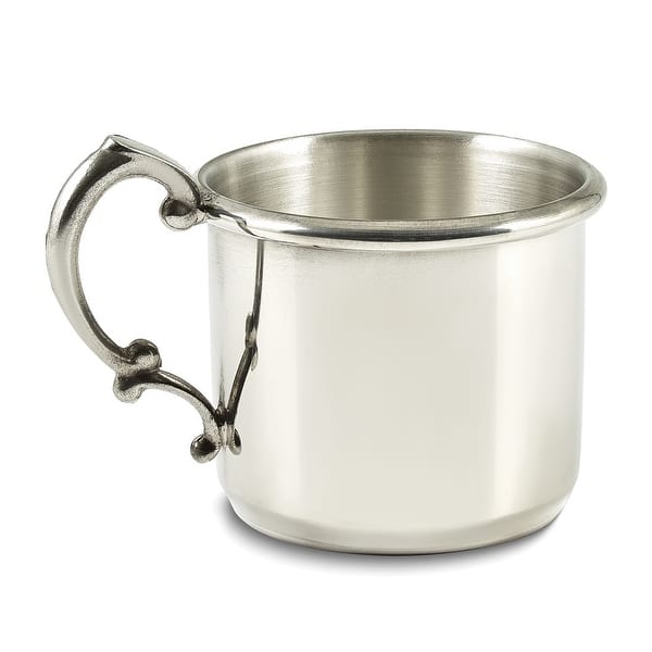 slide 1 of 1, Curata Polished Pewter 4.5 Oz. Baby Cup